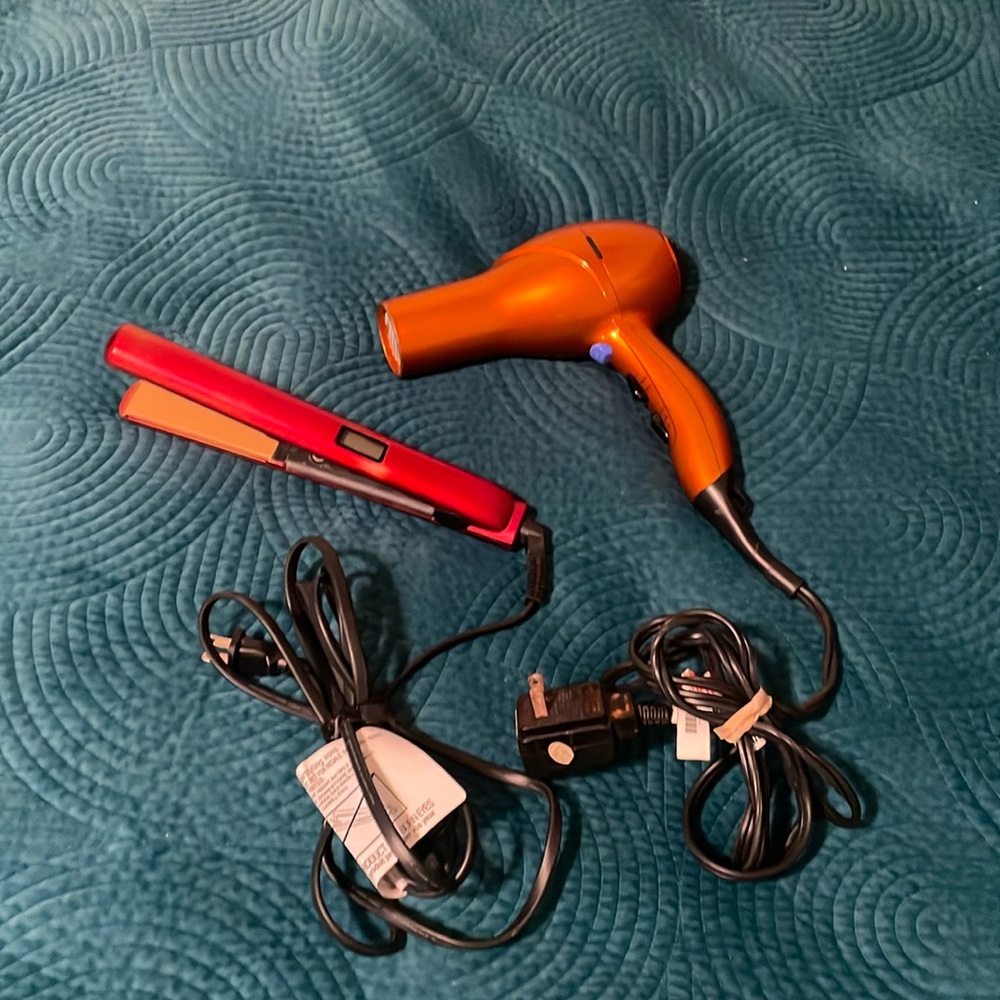 Chi Air Straightener & Conair Infiniti Pro Hair Dryer